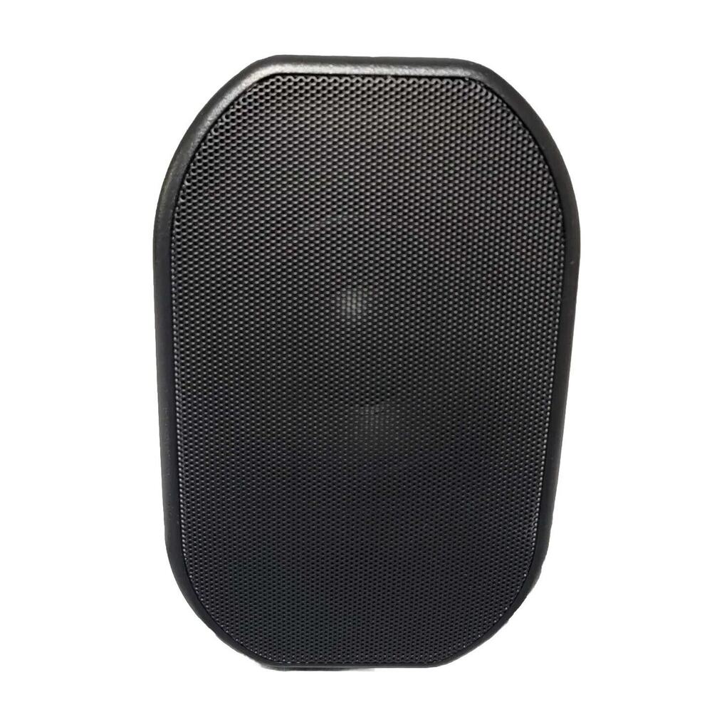 Monoprice 4in. Weatherproof 2-Way 70V Indoor/Outdoor Speaker, Black 21643